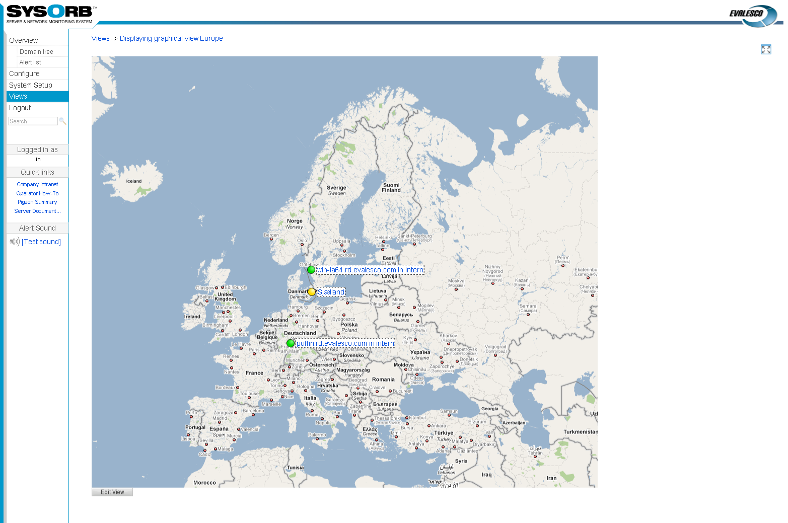 SysOrb map feature